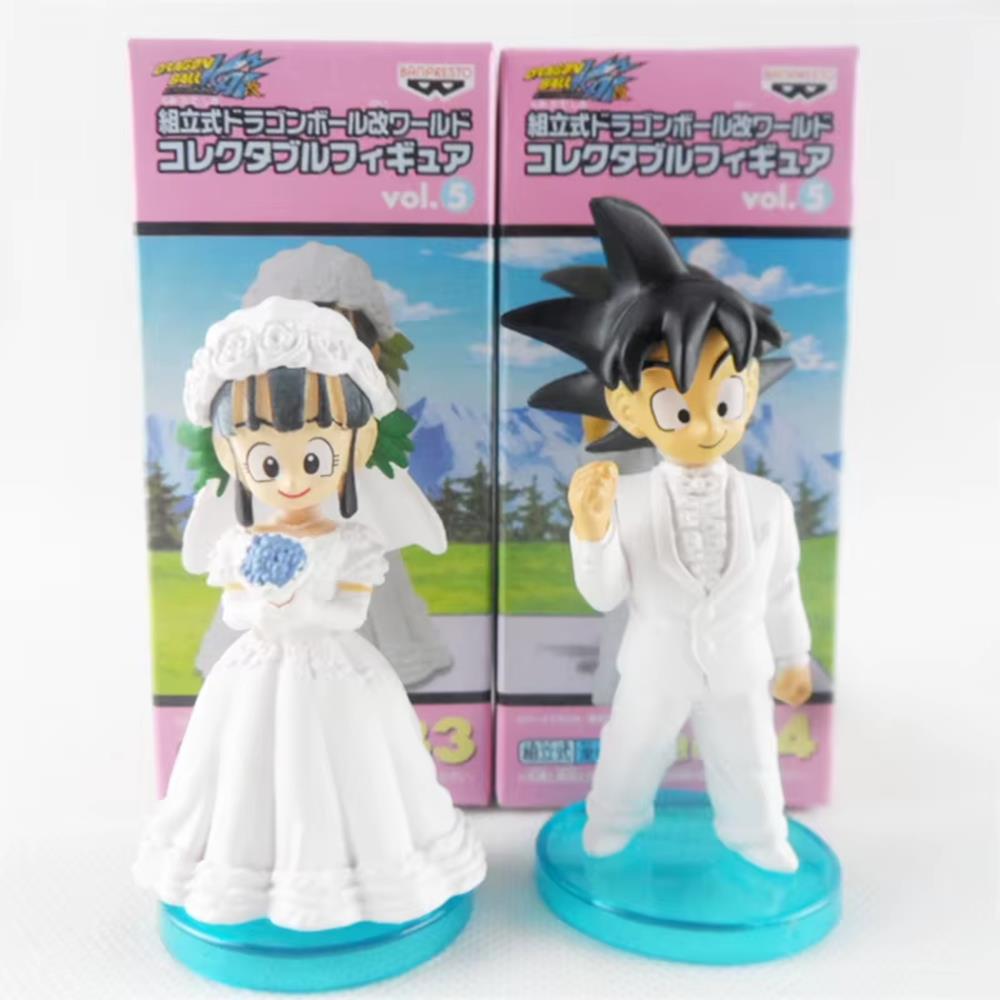 Action Figure Goku & Titi Casamento (Mini)