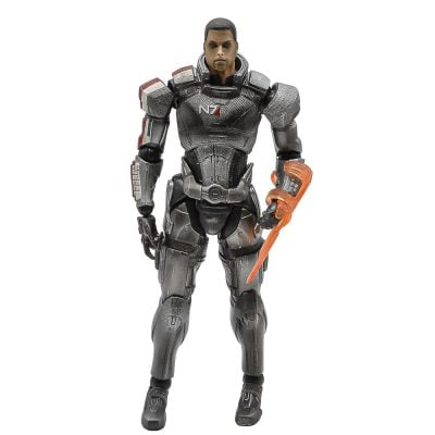 Action Figure Mass Effect 3 Commander Shepard - Play Arts Square Enix (Sem Blister)