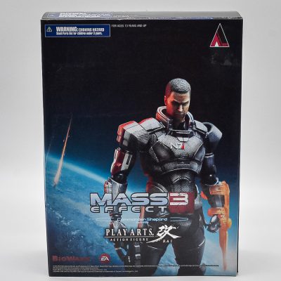 Action Figure Mass Effect 3 Commander Shepard - Play Arts Square Enix (Sem Blister)