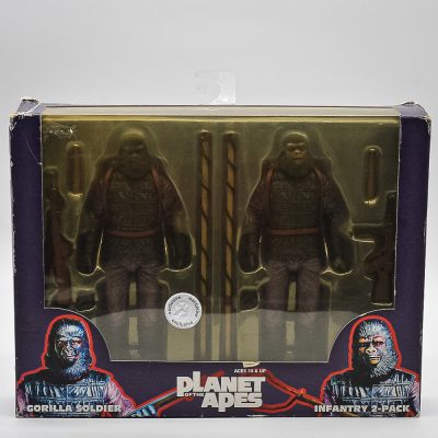 Action Figure Planet Of The Apes (Classic Series 2) Gorilla Soldier Infantry 2-Pack (Neca)