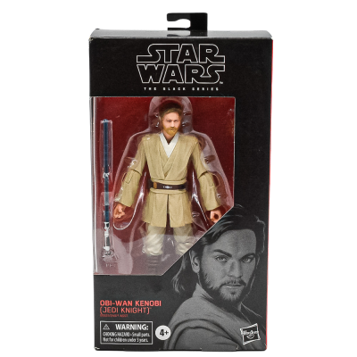 Action Figure Star Wars (The Black Series) Obi-Wan Kenobi (Jedi Knight) Scale 1/10 Hasbro (Novo)