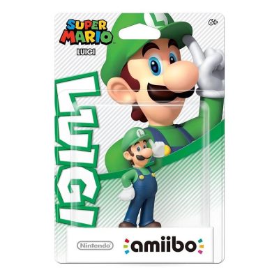 Amiibo Luigi Super Mario (Novo)