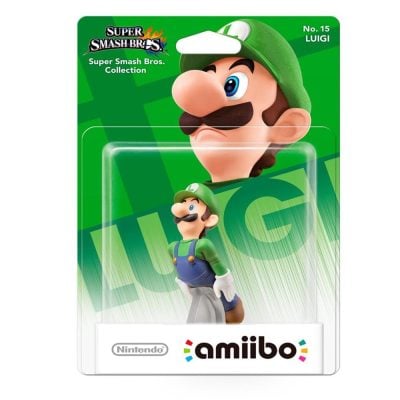 Amiibo - Luigi Super Smash Bros (Embalagem Amarelada) (Novo)