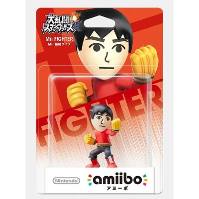 Amiibo - Mii Brawler Fighter (Super Smash Bros) (Novo)