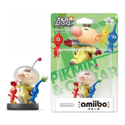 Amiibo - Olimar Super Smash Bros (Embalagem Amarelada) (Novo)