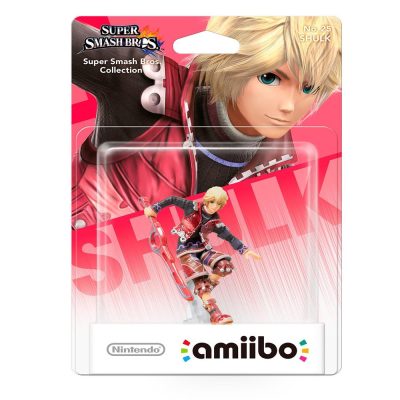 Amiibo - Shulk Super Smash Bros (Caixa Amarelada E Amassada) (Novo)
