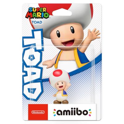 Amiibo - Toad Super Mario (Embalagem Amarelada) (Novo)