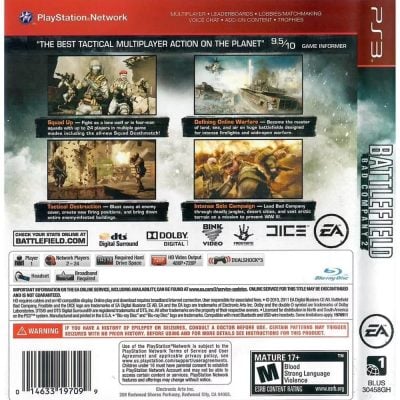 Battlefield Bad Company 2 - Ps3 (Greatest Hits) (Seminovo)
