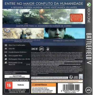 Battlefield V - Xbox One (Usado)