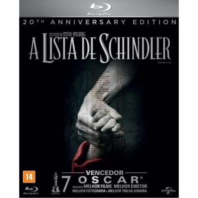 Blu-Ray A Lista De Schindler (Seminovo)