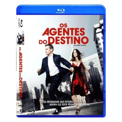 Blu-Ray Os Agentes Do Destino (Seminovo)