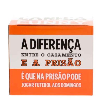 Caneca Entre A Prisao E O Casamento 460Ml