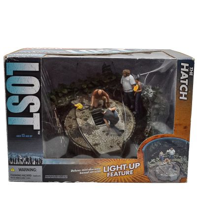 Diorama The Hatch Deluxe – Lost – Mini Diorama Box Set – Mcfarlane