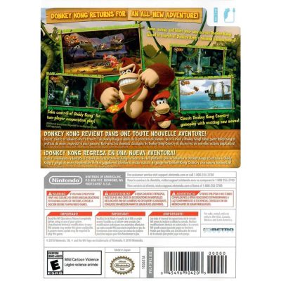 Donkey Kong Country Returns - Nintendo Wii (Seminovo)