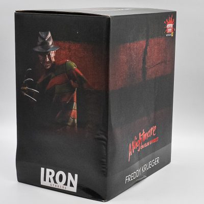 Estátua Freddy Krueger – A Nightmare On Elm Street – Horror Series – Art Scale 1/10 – Iron Studios