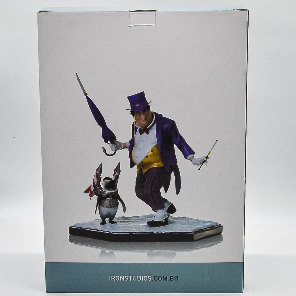 Estátua The Penguin – Dc Comics Série 3 – Bds Art Scale 1/10 – Iron Studios
