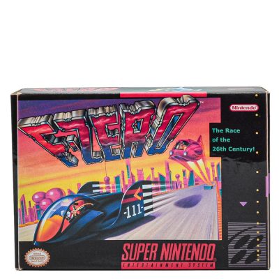 F-Zero - Snes (Paralelo) (Com Caixinha Repro) (Seminovo)