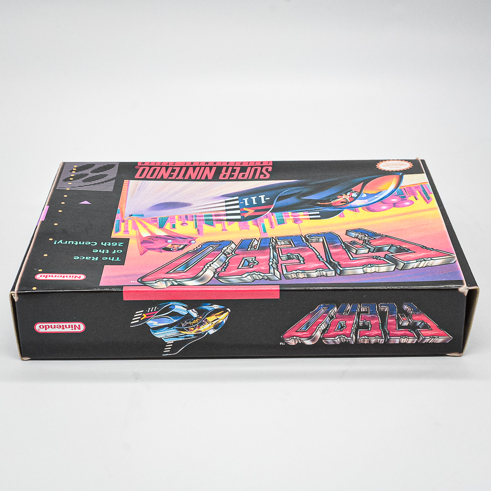 F-Zero - Snes (Paralelo) (Com Caixinha Repro) (Seminovo)