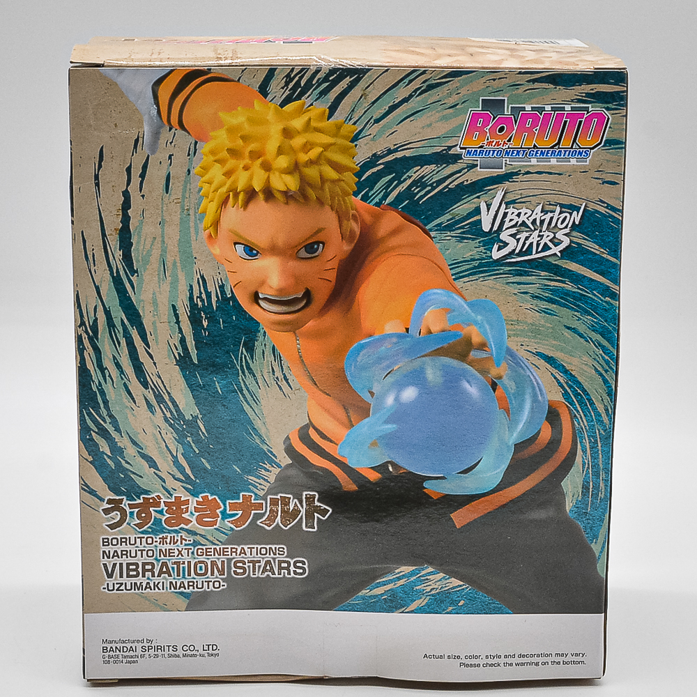 Figure Boruto Uzumaki (Vibration Stars Banpresto) (Caixa Com Detalhe)