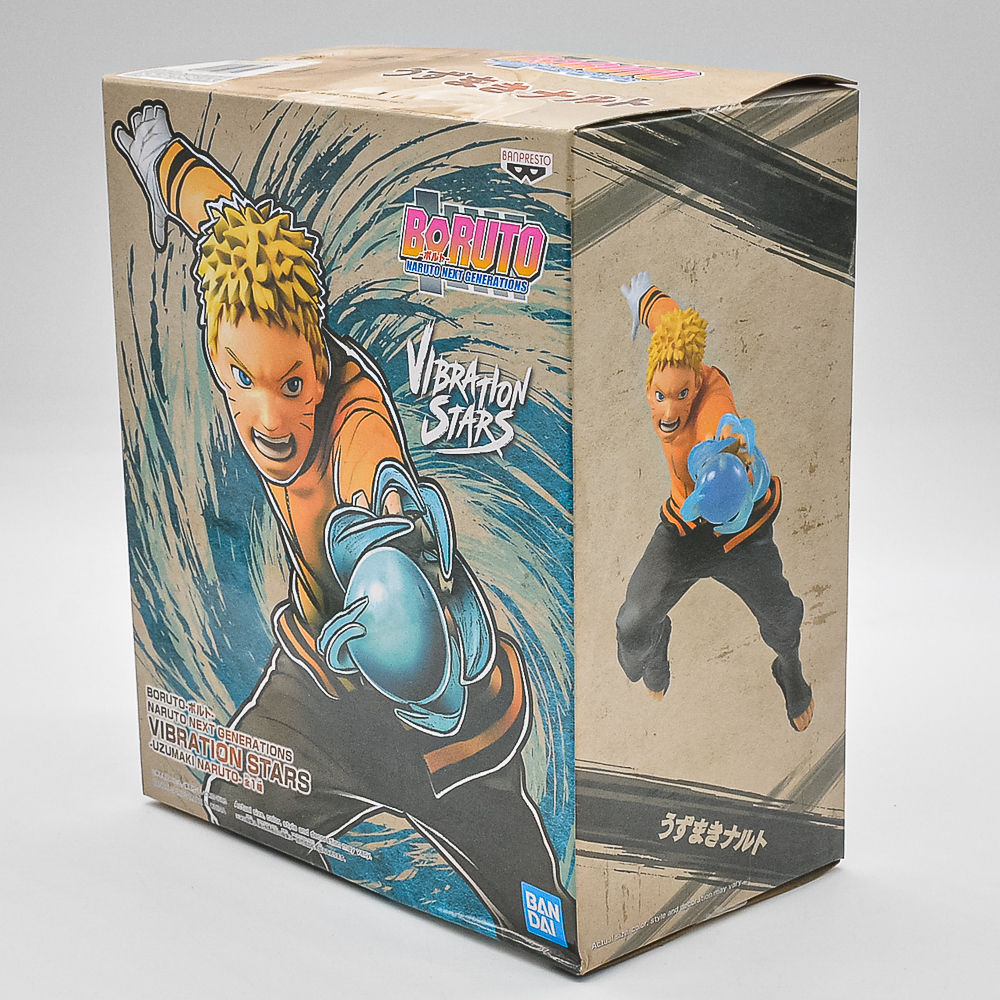 Figure Boruto Uzumaki (Vibration Stars Banpresto) (Caixa Com Detalhe)