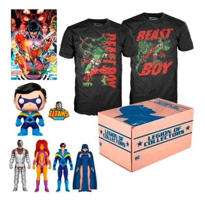 Funko – Legion Of Collectors: Teen Titans (2018) – Box Beast Boy (Camiseta P)