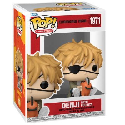 Funko Pop Denji With Pochita 1971 (Chainsaw Man)