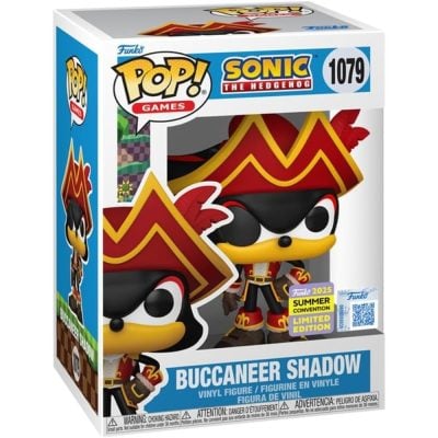 Funko Pop Games Buccaneer Shadow 1079 (Pirata) (Summer Convention 2025) (Sonic The Hedgehog)