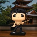 Funko Pop Icons - Bruce Lee 95 (Com Bastão Bo)