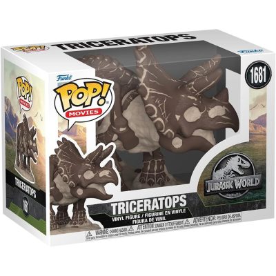 Funko Pop Movies - Jurassic World Triceratops 1681 (Fóssil)