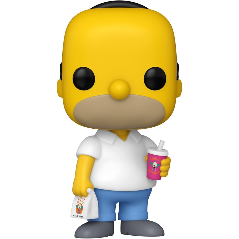 Funko Pop Television - The Simpsons Homer Com Krusty Burger 1737