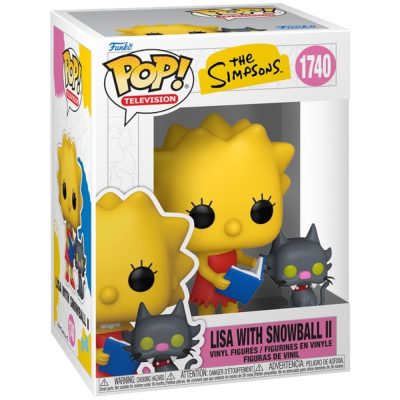 Funko Pop Television - The Simpsons Lisa With Snowball Ii 1740 (Bola De Neve)