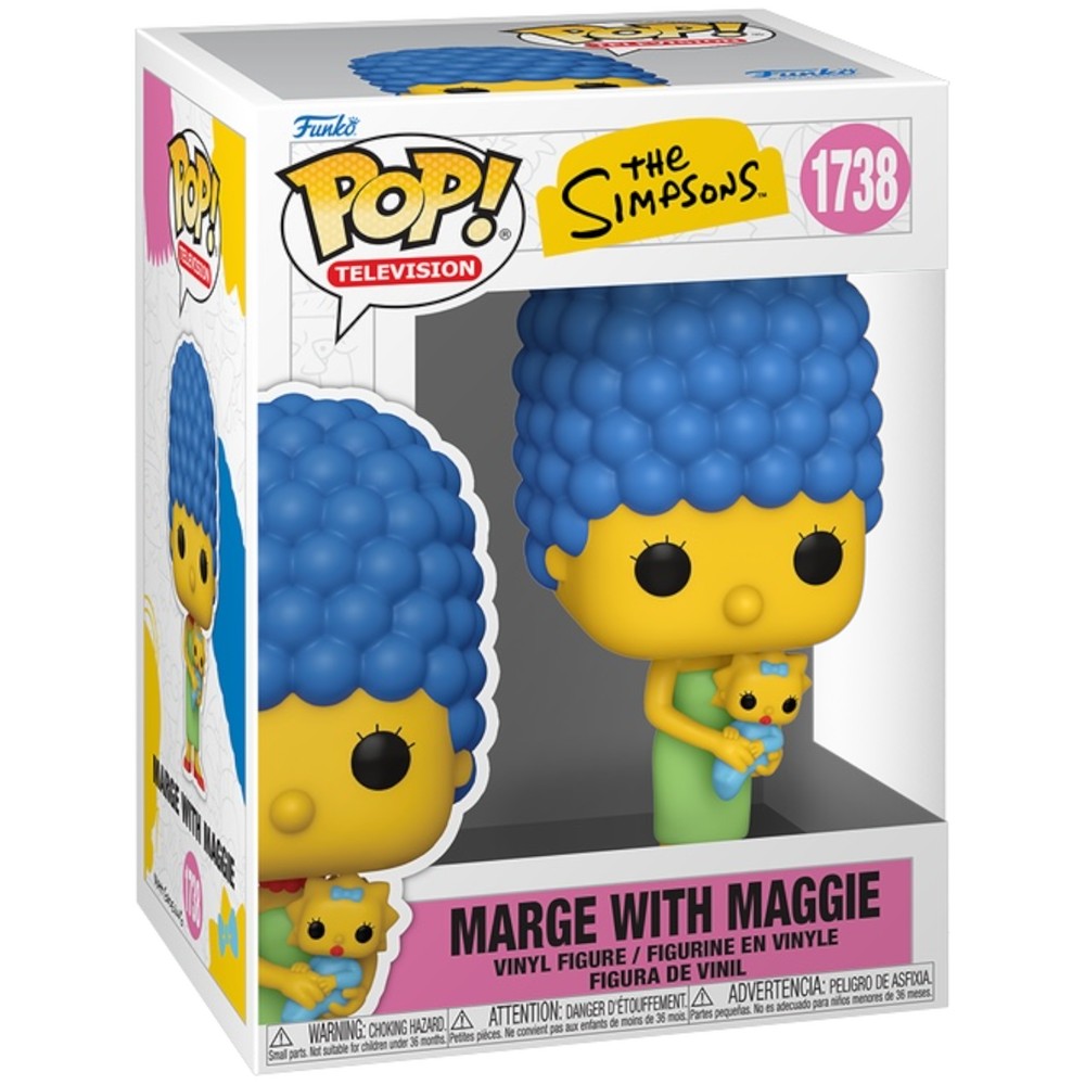 Funko Pop Television - The Simpsons Marge Com Maggie 1738