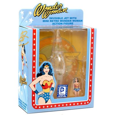 Funko Retro Wonder Woman With Invisible Jet (Mulher Maravilha Com Jato Invisivel) Exclusive Legion Of Collectors