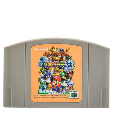 Mario Party 3 - Nintendo 64 (Original) (Sem Caixa) (Japones) (Seminovo)