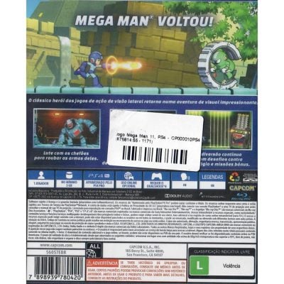 Megaman 11 - Ps4 (Novo)