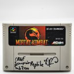 Mortal Kombat 2 Original - Super Famicom (Autografado) (Seminovo)