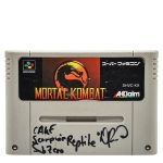 Mortal Kombat 2 Original - Super Famicom (Autografado) (Seminovo)