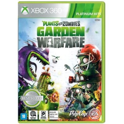 Plants Vs Zombies: Garden Warfare - Xbox 360 (Usado) (Platinum Hits) (Servidores Fechados)