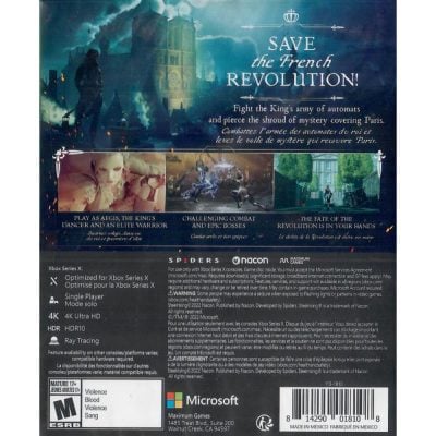 Steelrising - Xbox Series X (Novo)