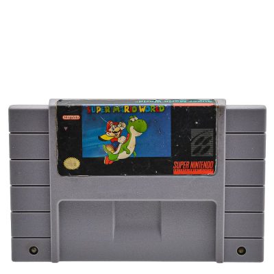 Super Mario World - Snes (Original) (Salvando) (Seminovo)