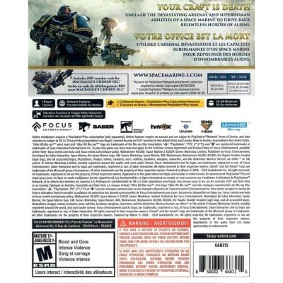 Warhammer 40.000 Space Marine - Ps5 (Seminovo)