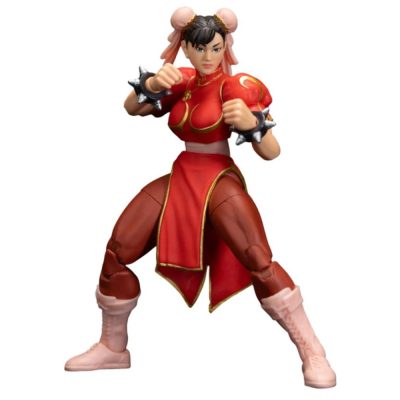 Action Figure Chun-Li Red Version (Ultra Street Fighter Ii) Jada Toys