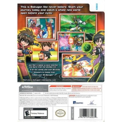 Bakugan Battle Brawlers - Nintendo Wii (Usado)