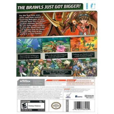 Bakugan Defenders Of The Core - Nintendo Wii (Seminovo)