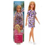 Boneca Barbie Fashion (Vestido Coração Amarelo) (Novo)