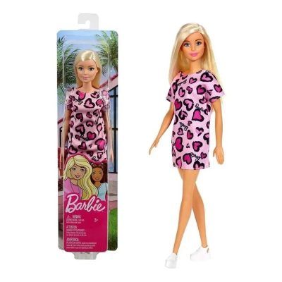 Boneca Barbie Fashion (Vestido Coração Rosa) (Novo)