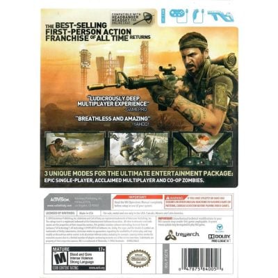Call Of Duty Black Ops - Nintendo Wii (Seminovo)