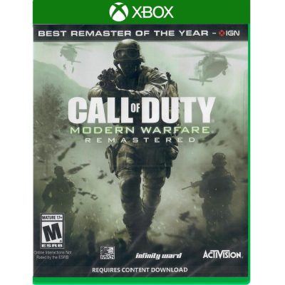 Call Of Duty: Modern Warfare Remastered - Xbox One (Novo)