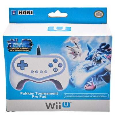Controle Wii U Pokken Tournament Branco - Nintendo Wii U (Novo)