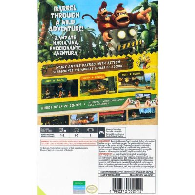 Donkey Kong Country Returns Hd - Nintendo Switch (Novo)